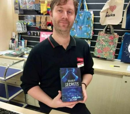Andrew from Dymocks Bookshop at Glenelg