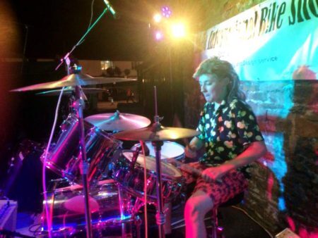 Danny Rose drummer in 3 Day Week