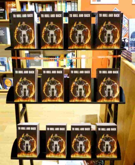 To Hull And Back Short Story Anthology 2014 in a book shop