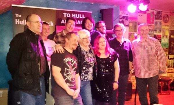 A gaggle of authors - To Hull And Back 2016