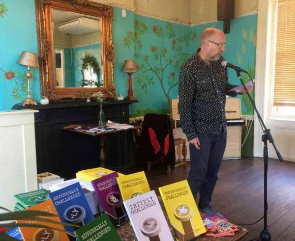 Allen Ashley reading a story