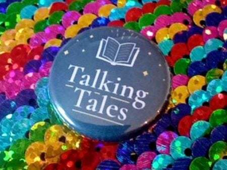 Talking Tales badge new design